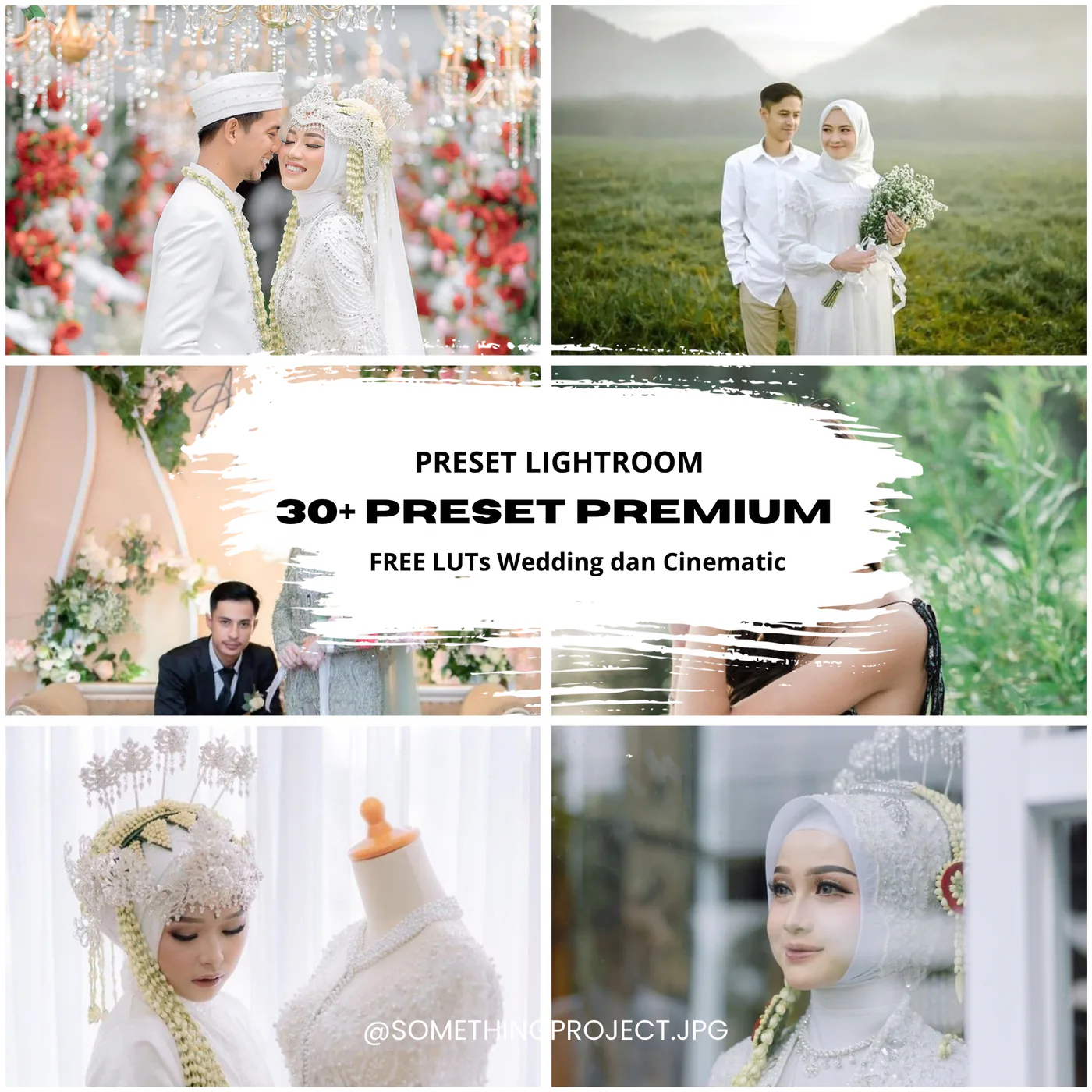 Pratinjau 30+ Preset Lightroom Premium Wedding