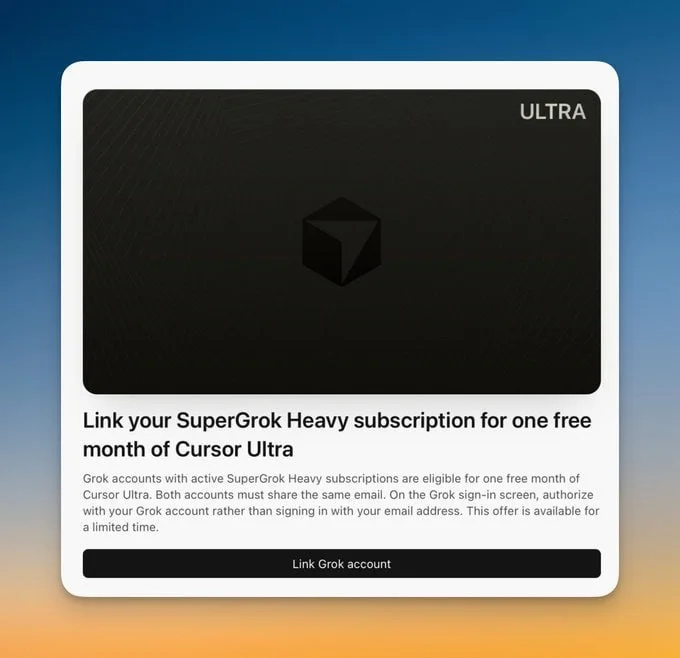 Ilustrasi Cara Klaim Cursor Ultra Gratis dari SuperGrok Heavy: Ini Syarat Aslinya