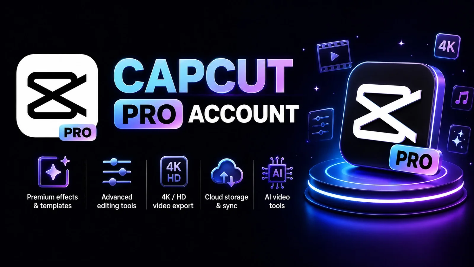 Pratinjau Capcut Pro 6 Bulan
